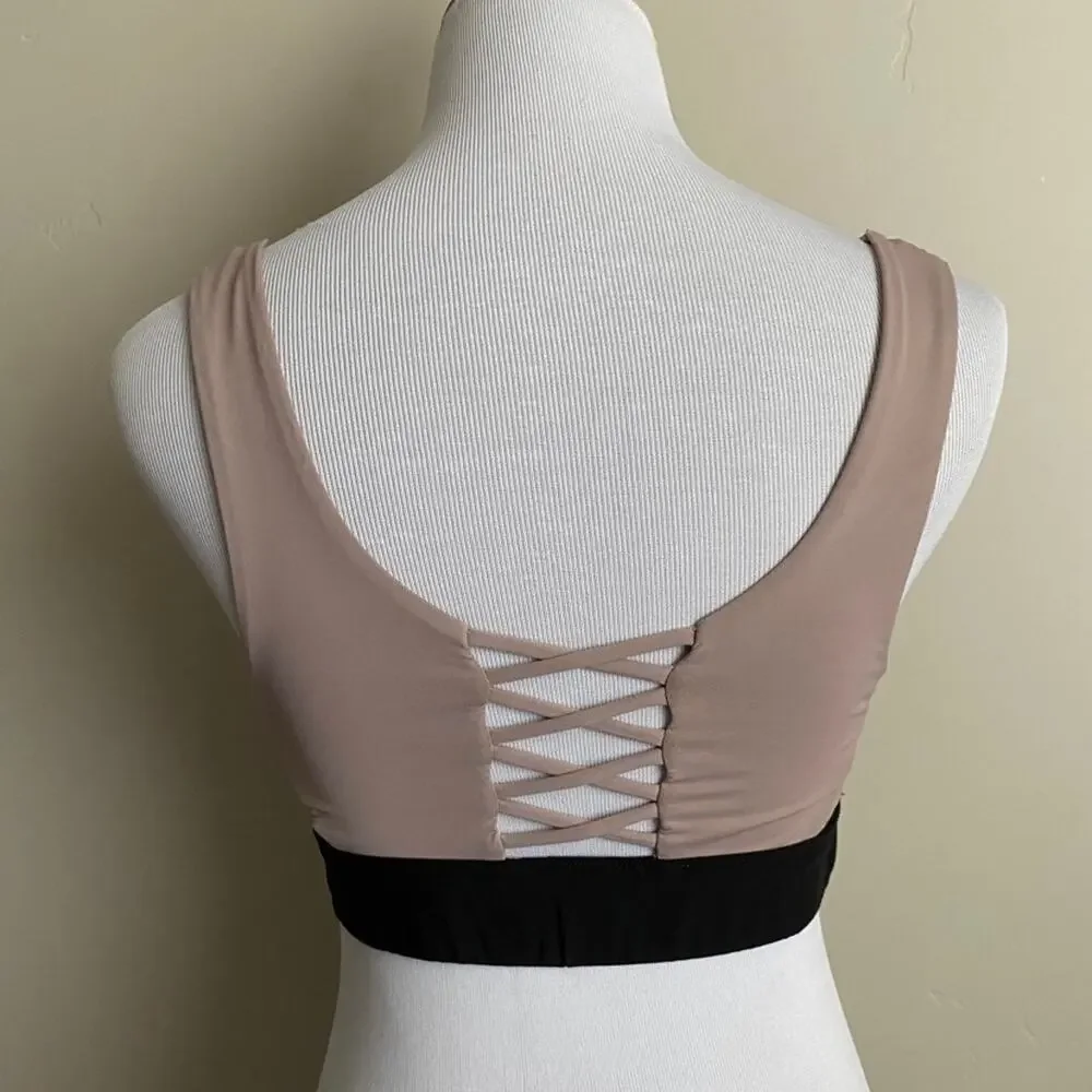 PINK Victoria’s Secret Small ULTIMATE Strappy Sports Bra
